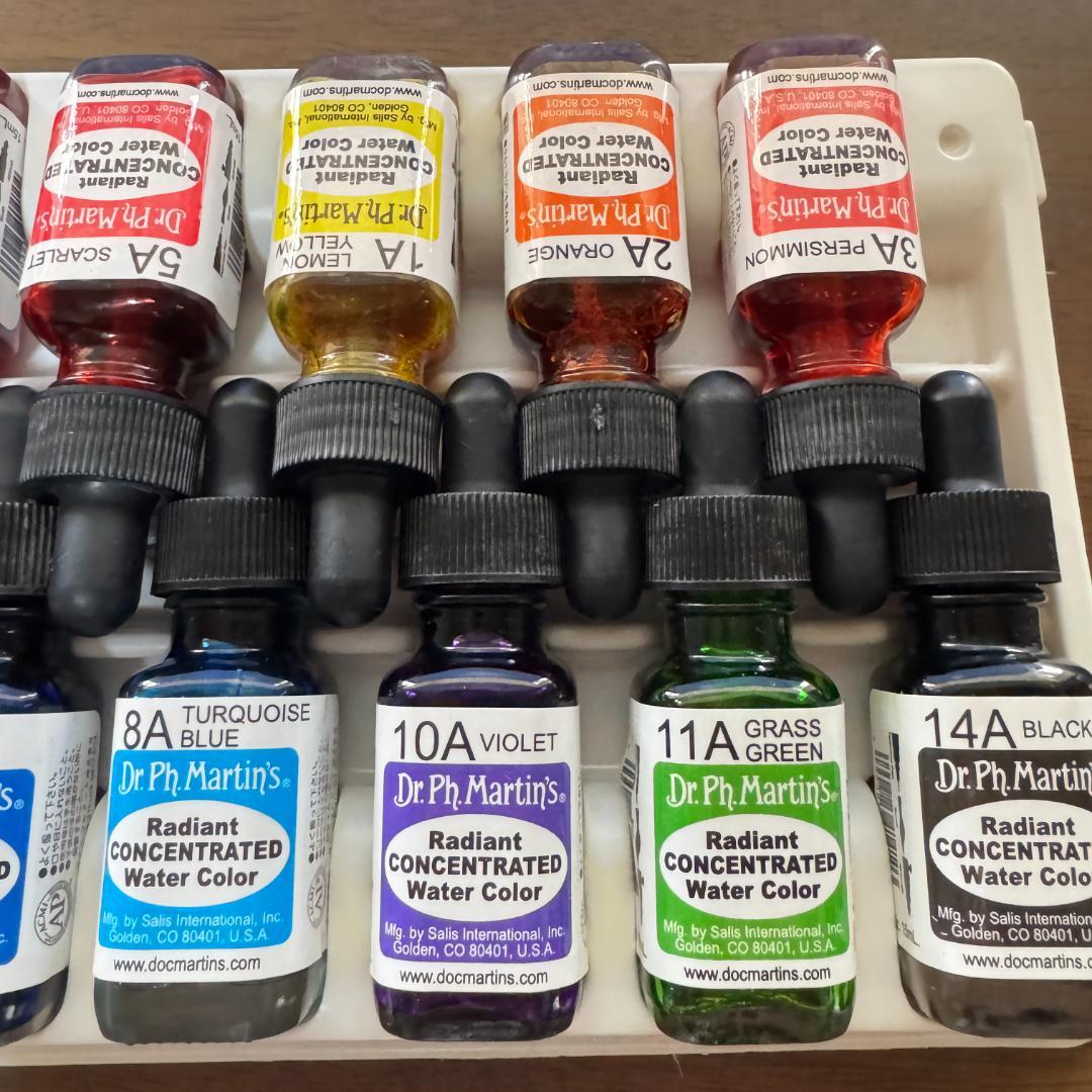 人気 カラーインク Dr.Ph.Martins(ドクターマーチン) 15ml