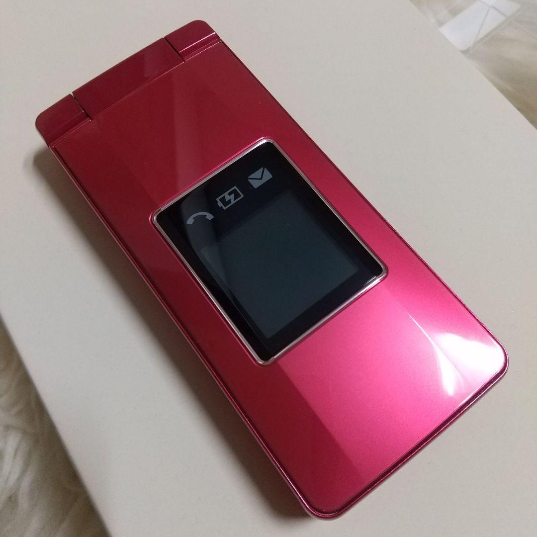 【未使用】SHARP かんたん携帯　11 A207SH レッド