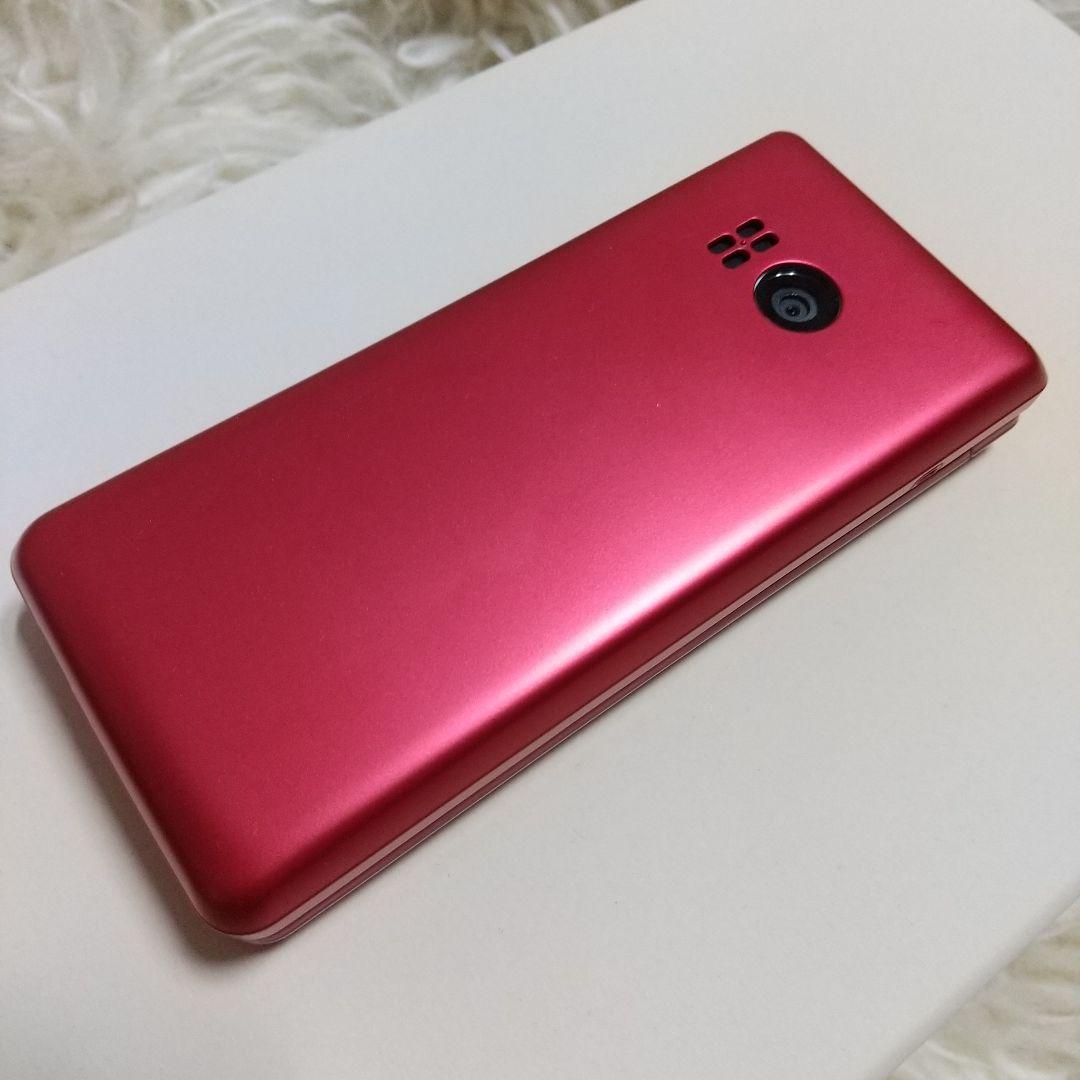 【未使用】SHARP かんたん携帯　11 A207SH レッド