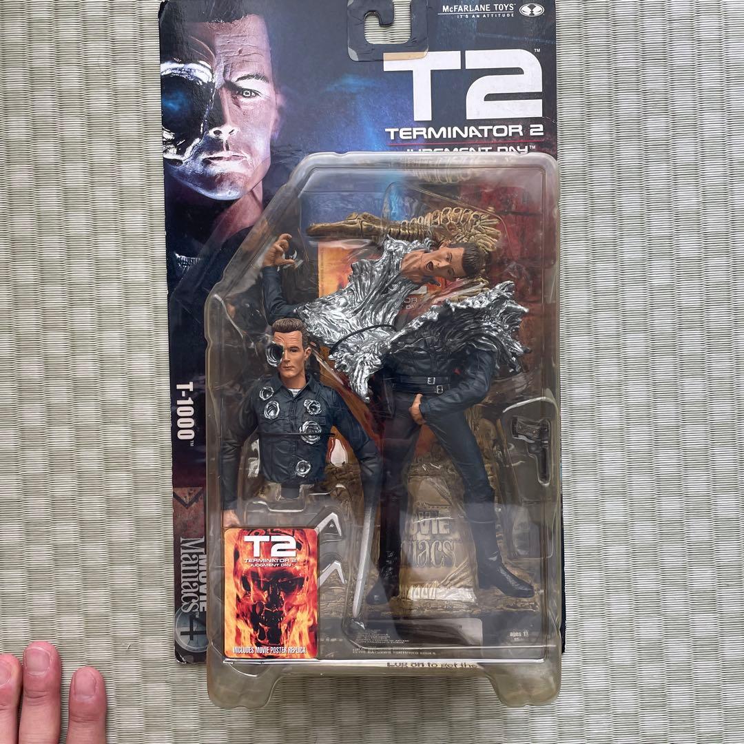 マクファーレントイズ　ムービーマニアックス4T-800 ターミネーター2 セット
