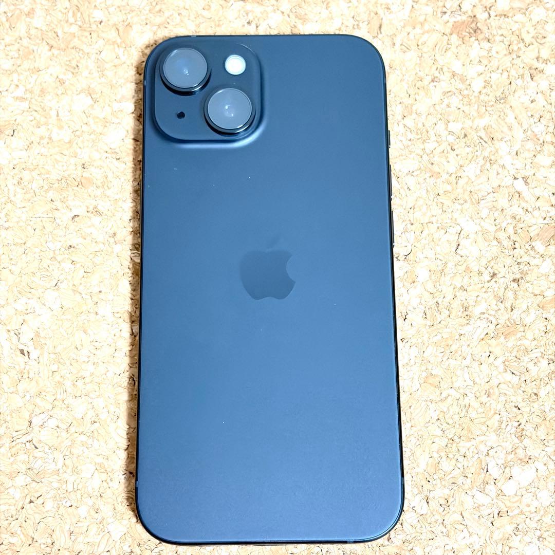 iPhone15 256gb simフリー 2025年12月本体交換品 極美品