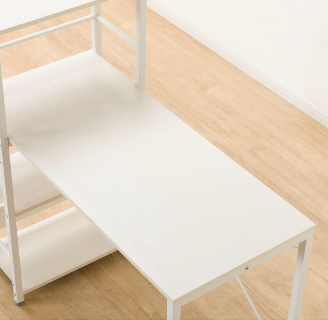 システムデスク(ZK002 110 WW) ホワイト(ニトリ)