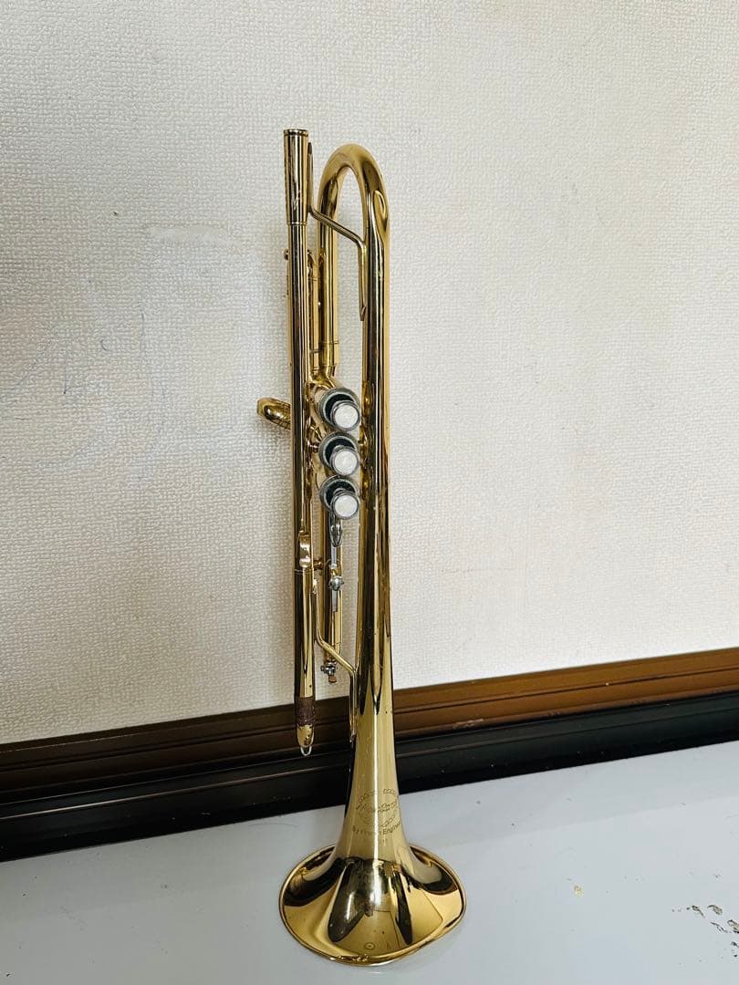 トランペット 本体 真鍮製 ゴールド