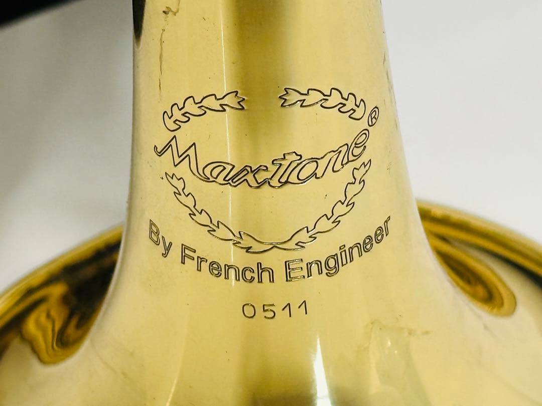 トランペット 本体 真鍮製 ゴールド