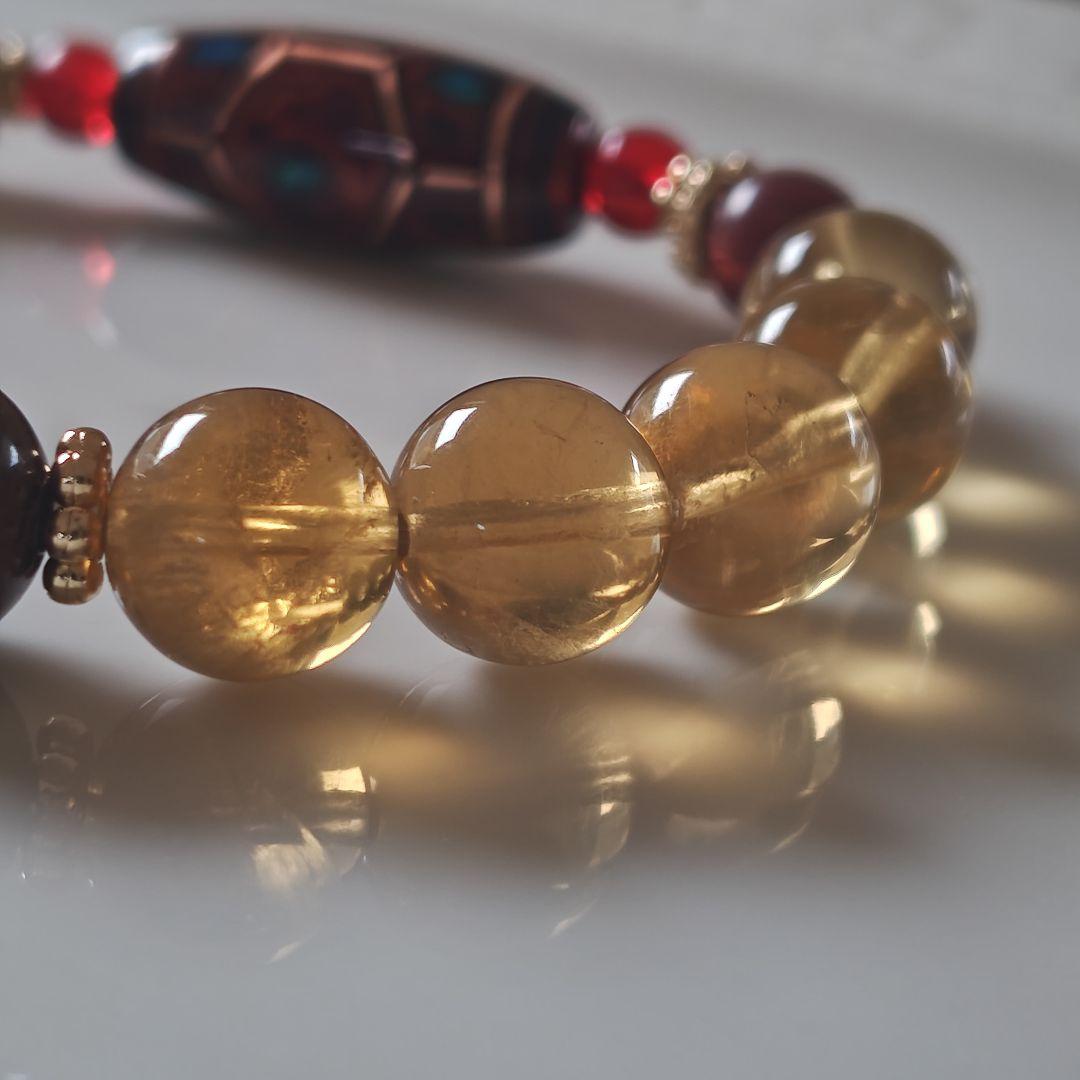 大漆オパール亀甲天珠、ボルダーオパール、イエローフローライト、アンデシンetc.