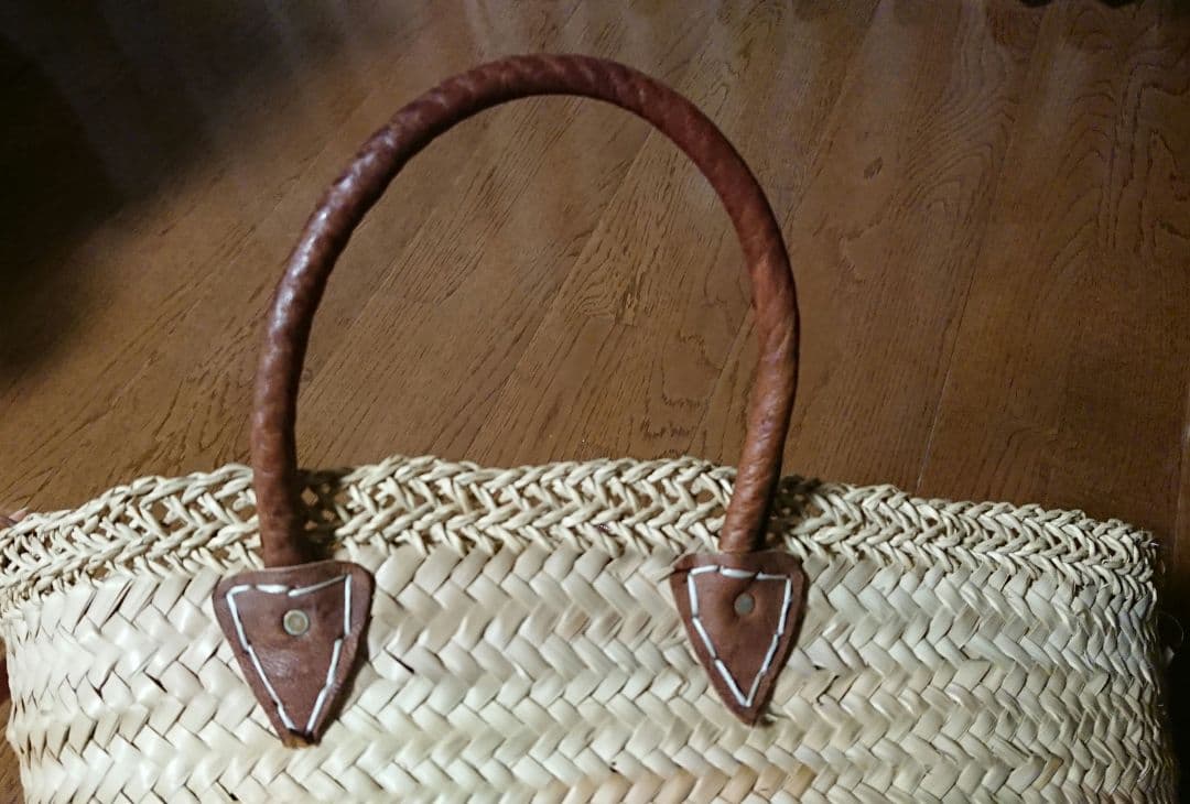 夏 かご 梨花 モロッコ マルシェかご バッグ トート エコバッグ マイバッグ