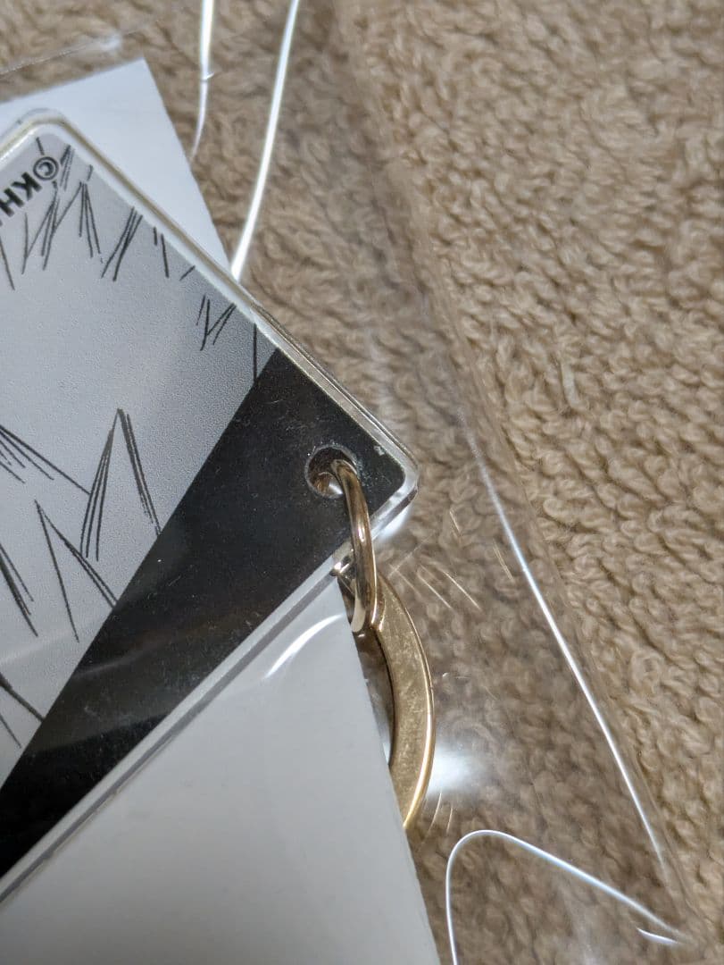 僕のヒーローアカデミア　ヒロアカ　爆豪勝己　アクリルキーホルダー　キーリング