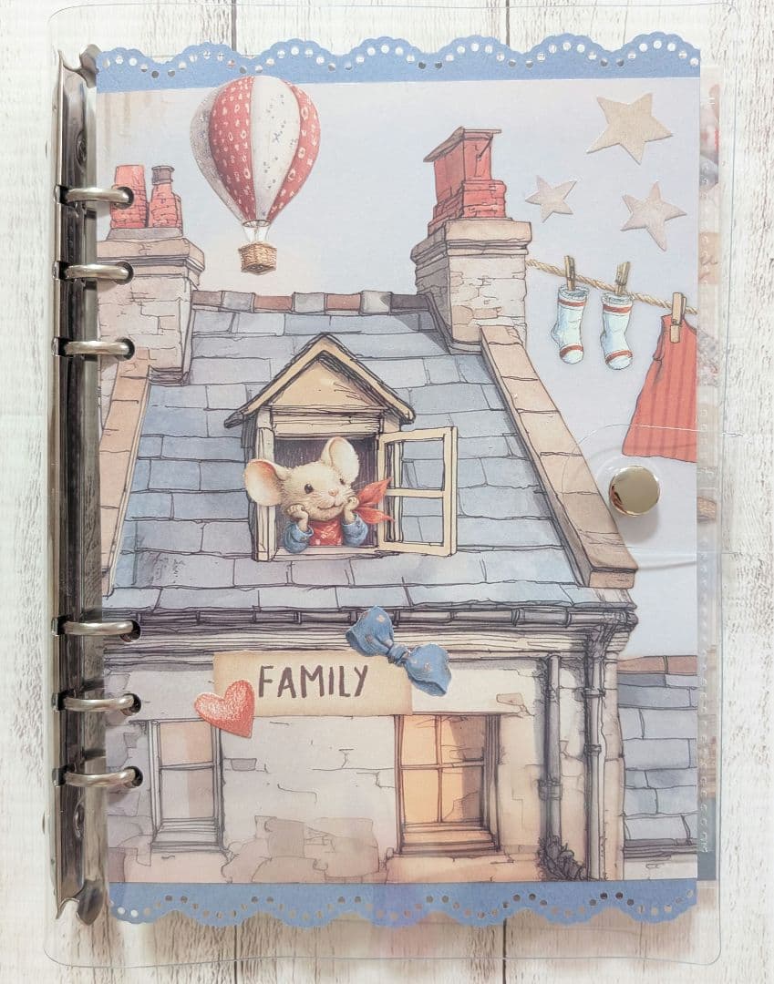 おすそ分けファイル♡ 新作スタンペリア・Family♡ A5サイズ♡