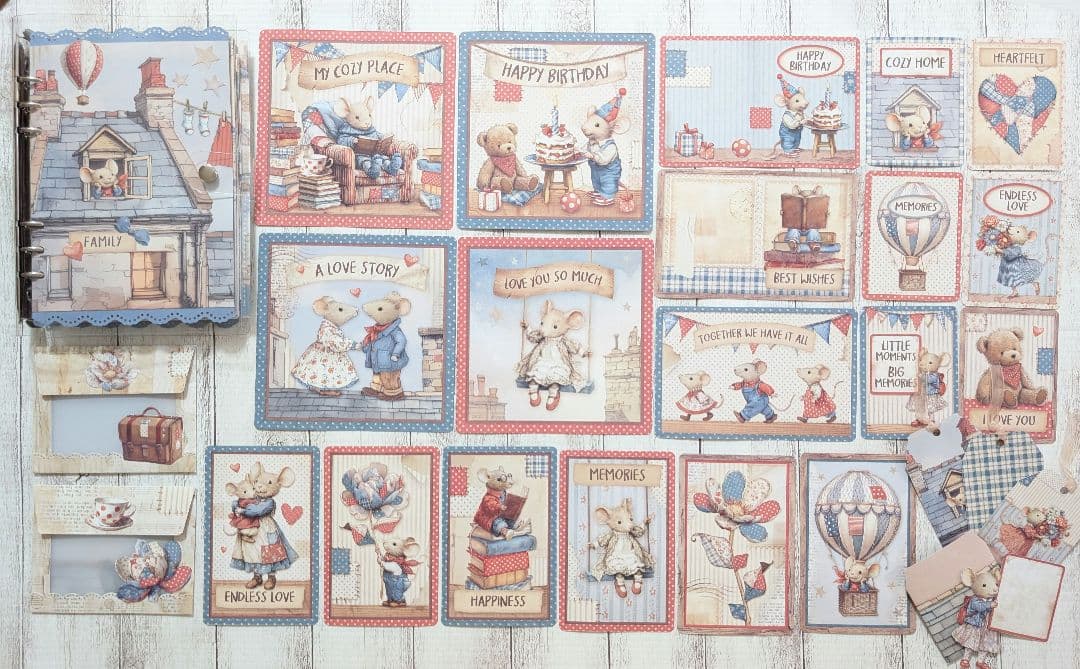 おすそ分けファイル♡ 新作スタンペリア・Family♡ A5サイズ♡