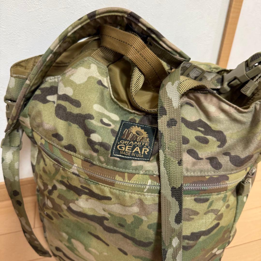 グラナイトギア タクティカルトート マルチカム リュック ショルダーバッグ