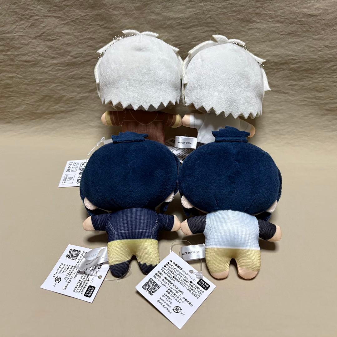 ② NO.6 ちょこ友 ぬいぐるみ 紫苑 ネズミ 4個セット