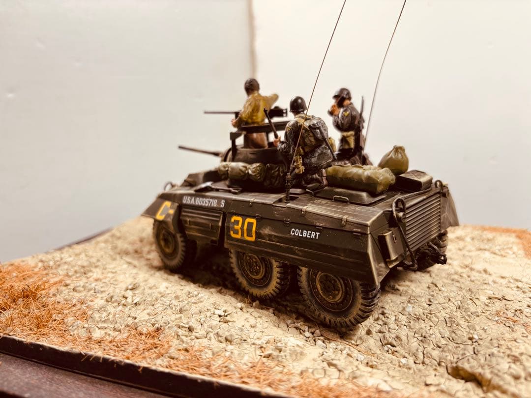 1／35 アメリカ軍軽装甲車M8グレイハウンド