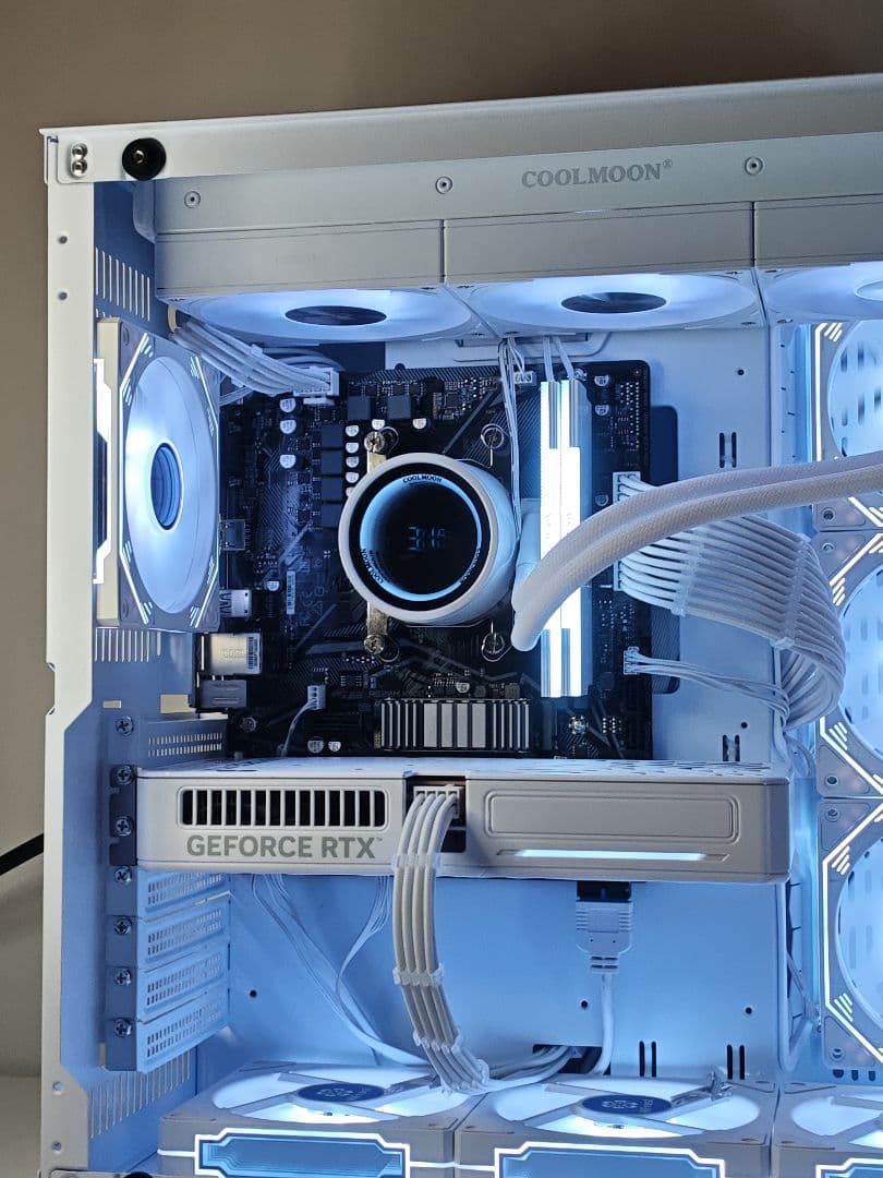 【新品LEDゲーミングPC】Ryzen7 5700x RTX5060