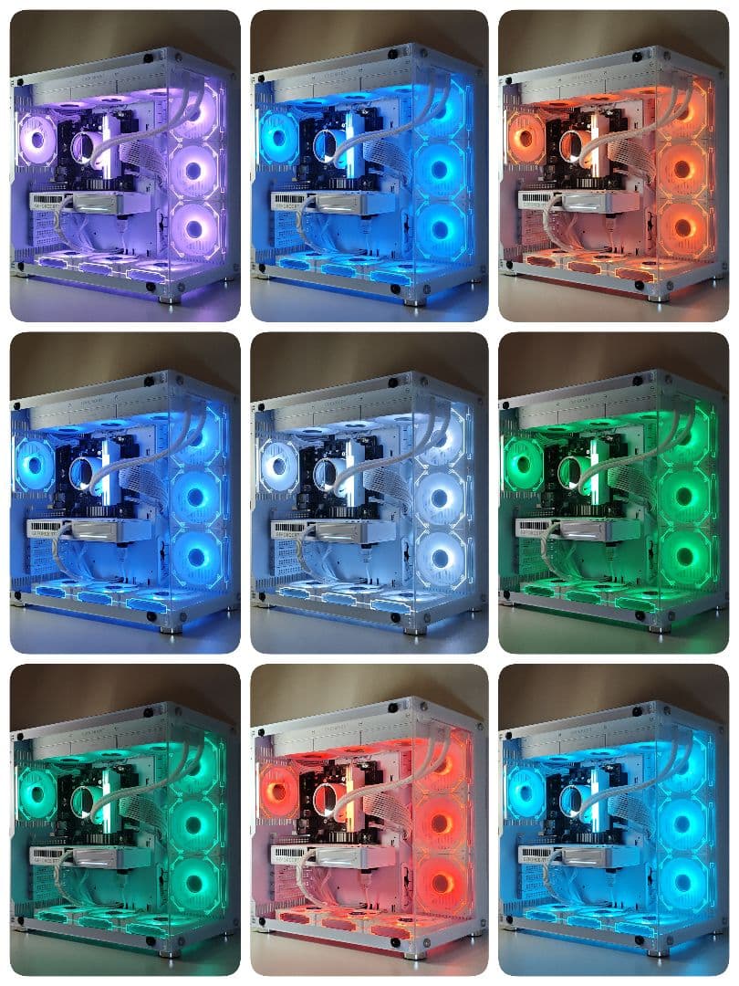 【新品LEDゲーミングPC】Ryzen7 5700x RTX5060