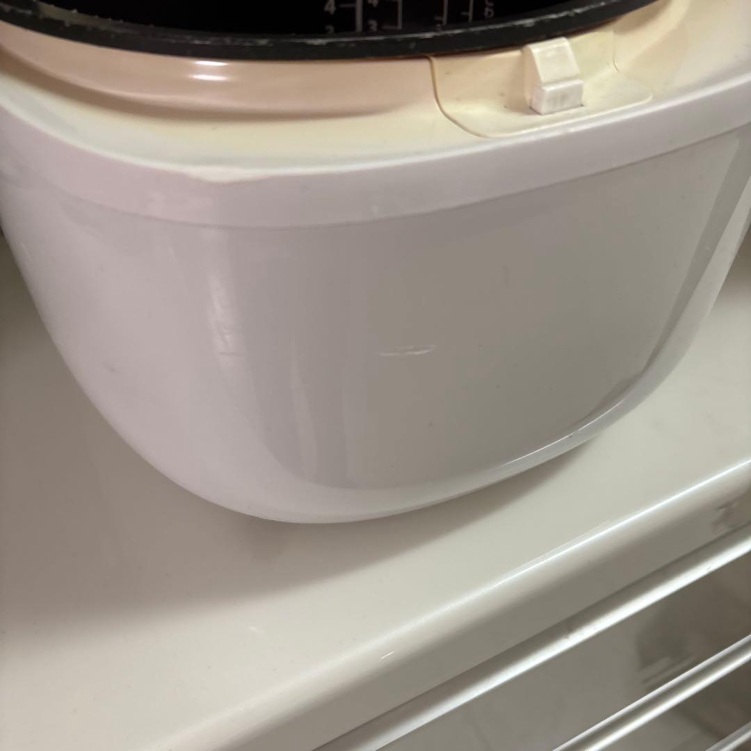 【ジャンク品】東芝　真空IHジャー炊飯器　5.5合炊き　白　炎匠炊き