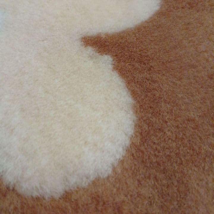 京都西川 羊皮 ムートンシーツ キルト