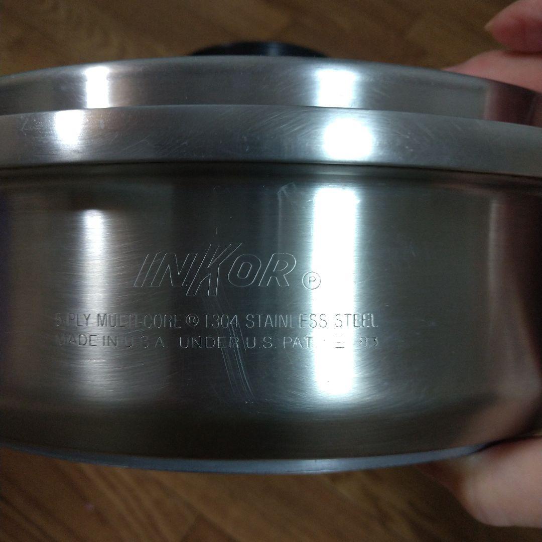 インコア 大フライパン 蓋付き