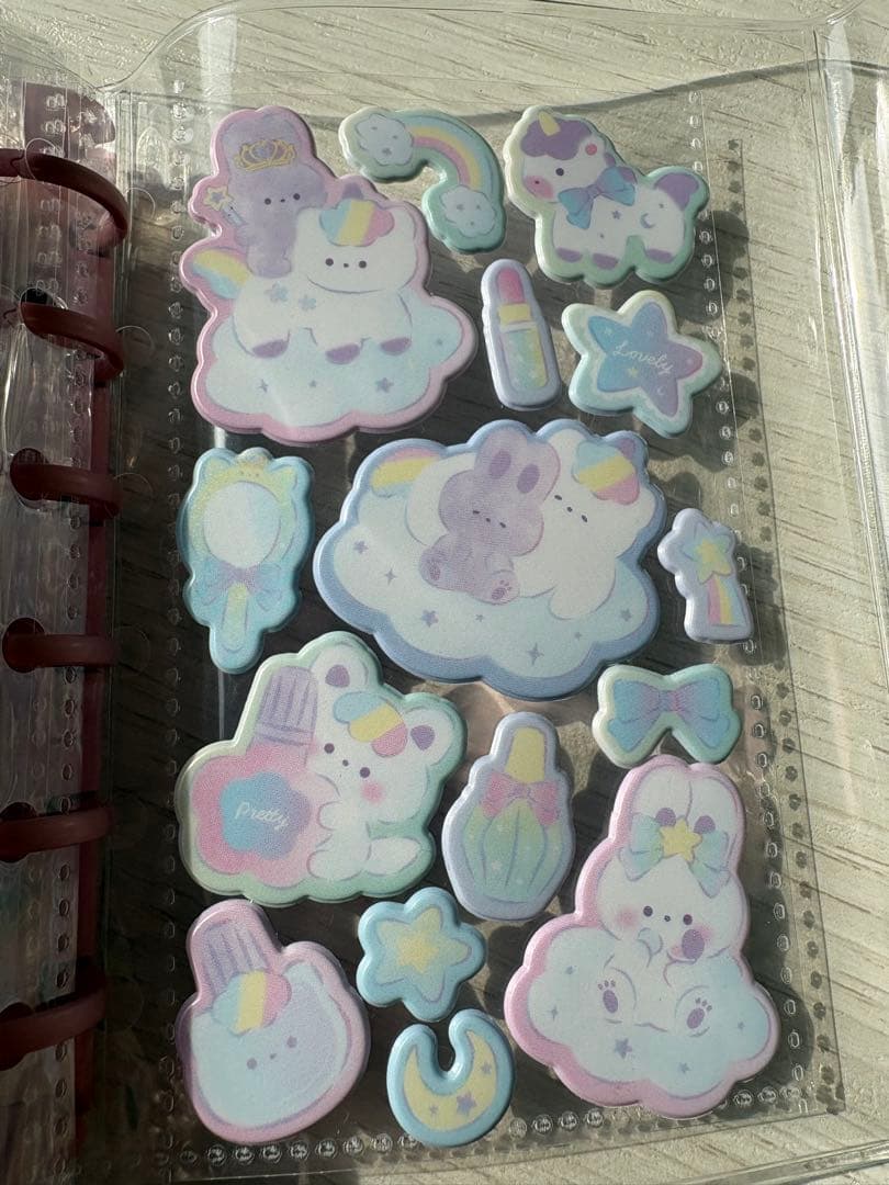 シール帳　完成品　3月20日まで