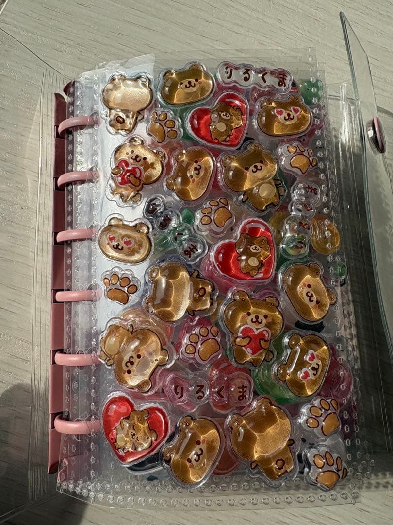 シール帳　完成品　3月20日まで