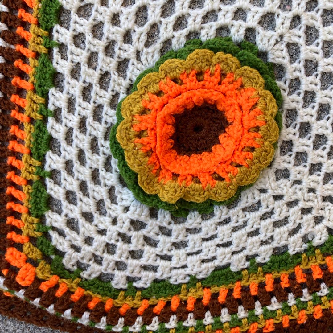 USED 花付 ブランケット