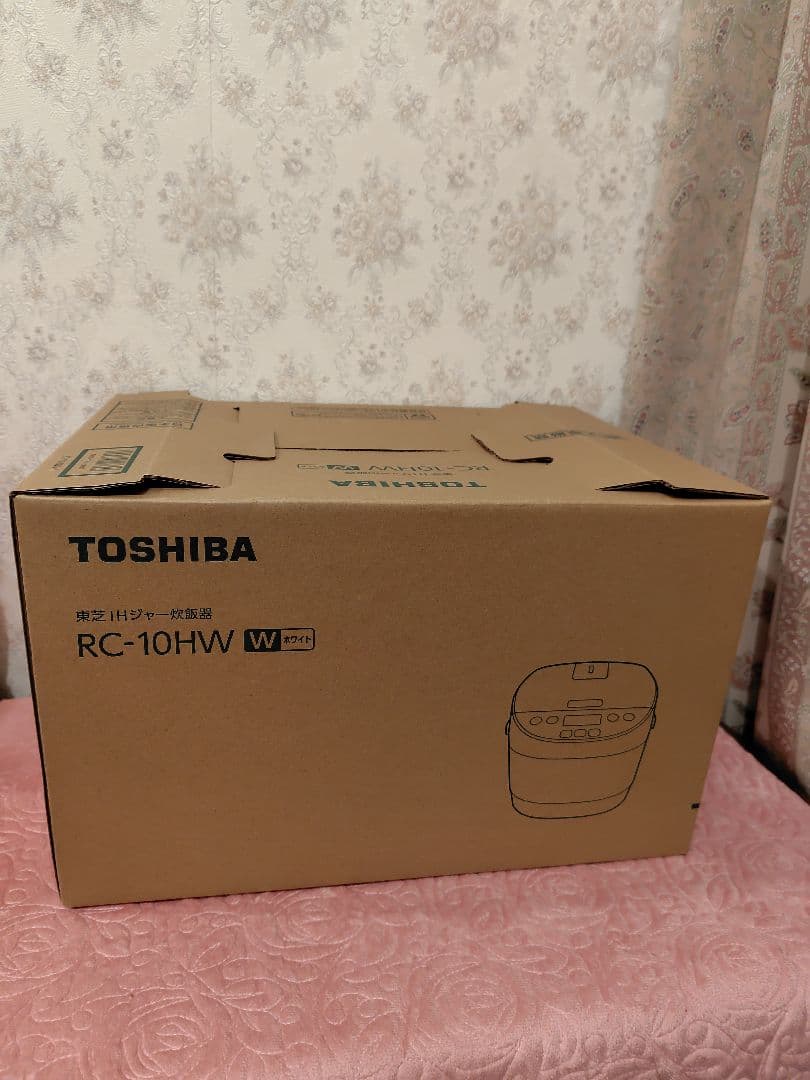 【中古品】TOSHIBA★東芝RC-10HW炊飯器IH加熱5.5合2025年製