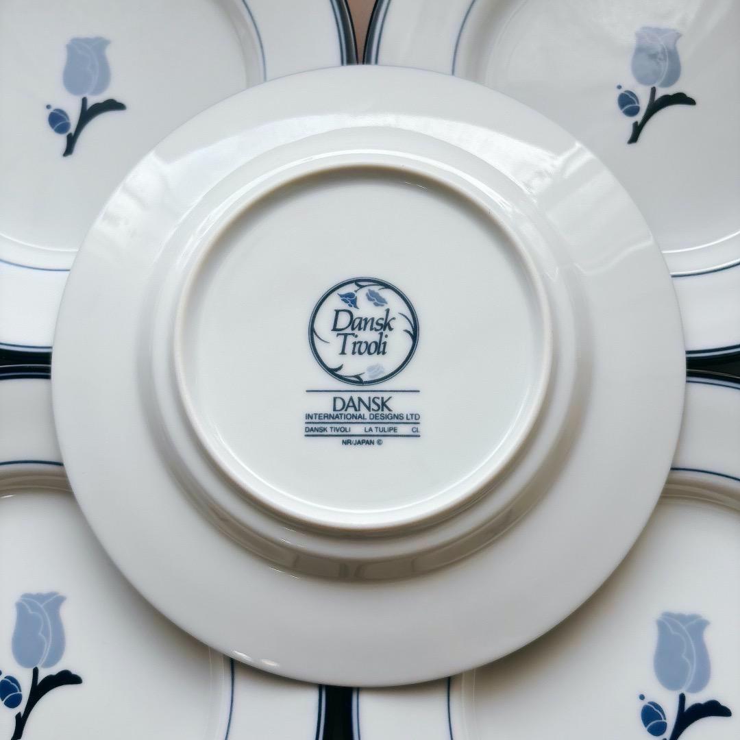 ダンスク チボリ チューリップ　Dansk Tivoli　皿　デザート　5枚