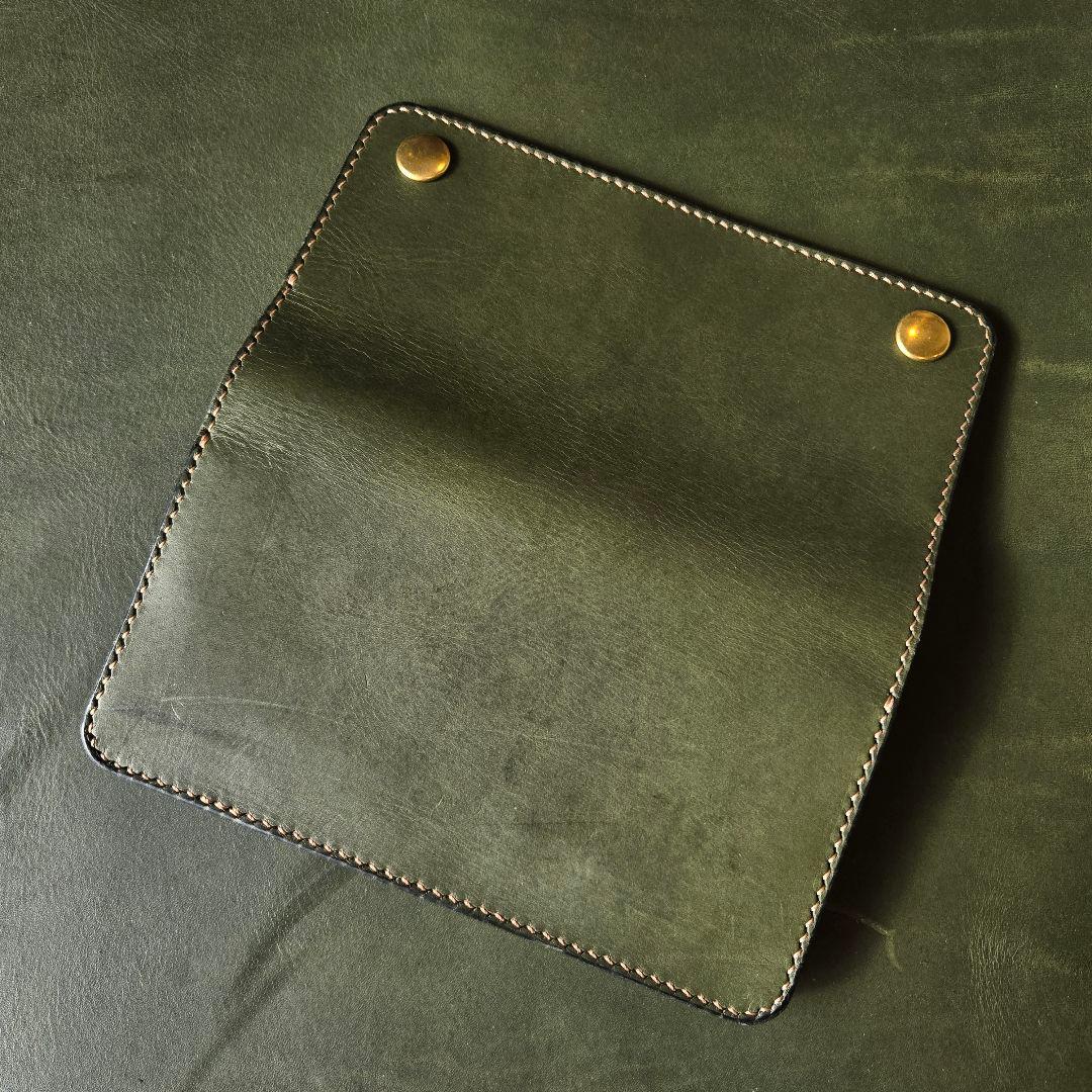 282ロング　トラッカーウォレット LINEA VASCA Liscio
