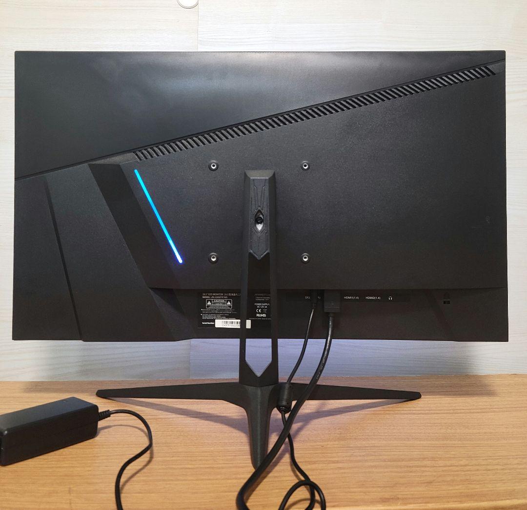 美品JAPANNEXT ゲーミングモニター JN-I245FR165 165Hz