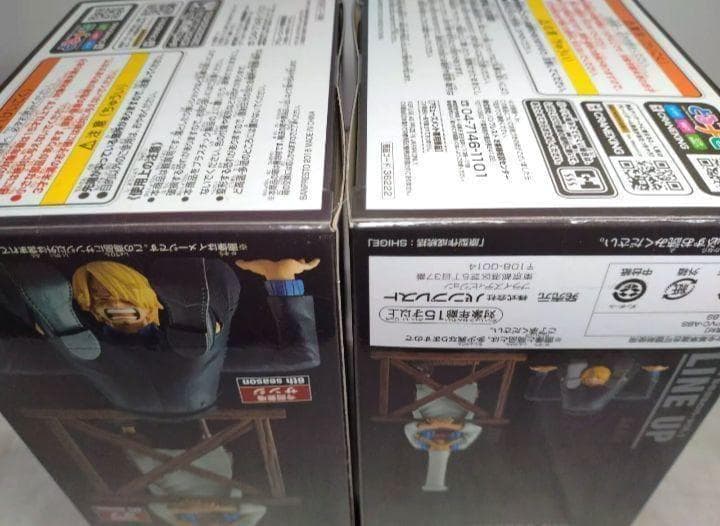 85　未開封　バンプレスト　ワンピース　ドラマティックショーケース　サンジ　ゼフ