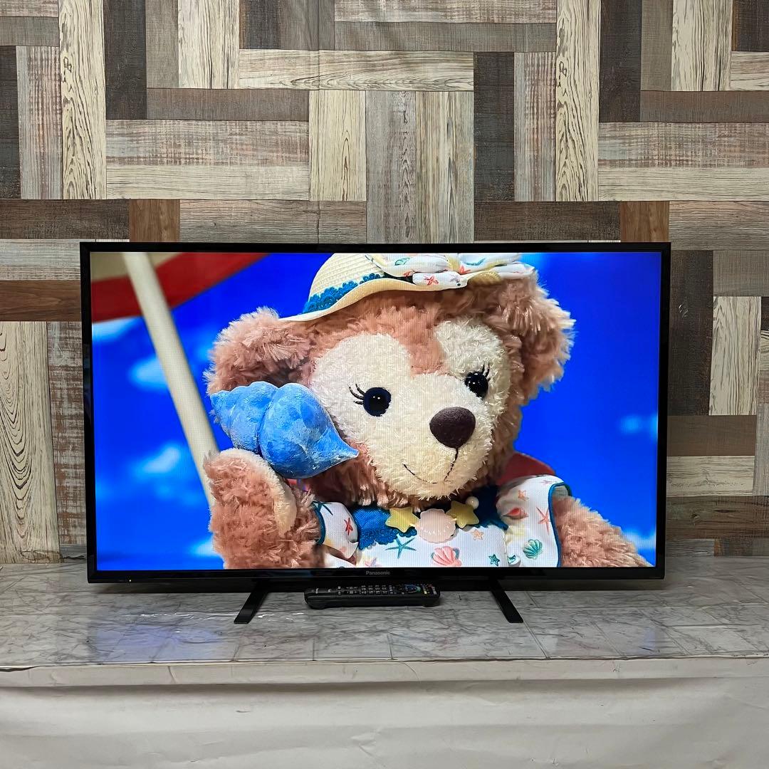 即日受渡❣️全国送料込5年前購入パナソニックVIERA43型液晶テレビ新品リモコン