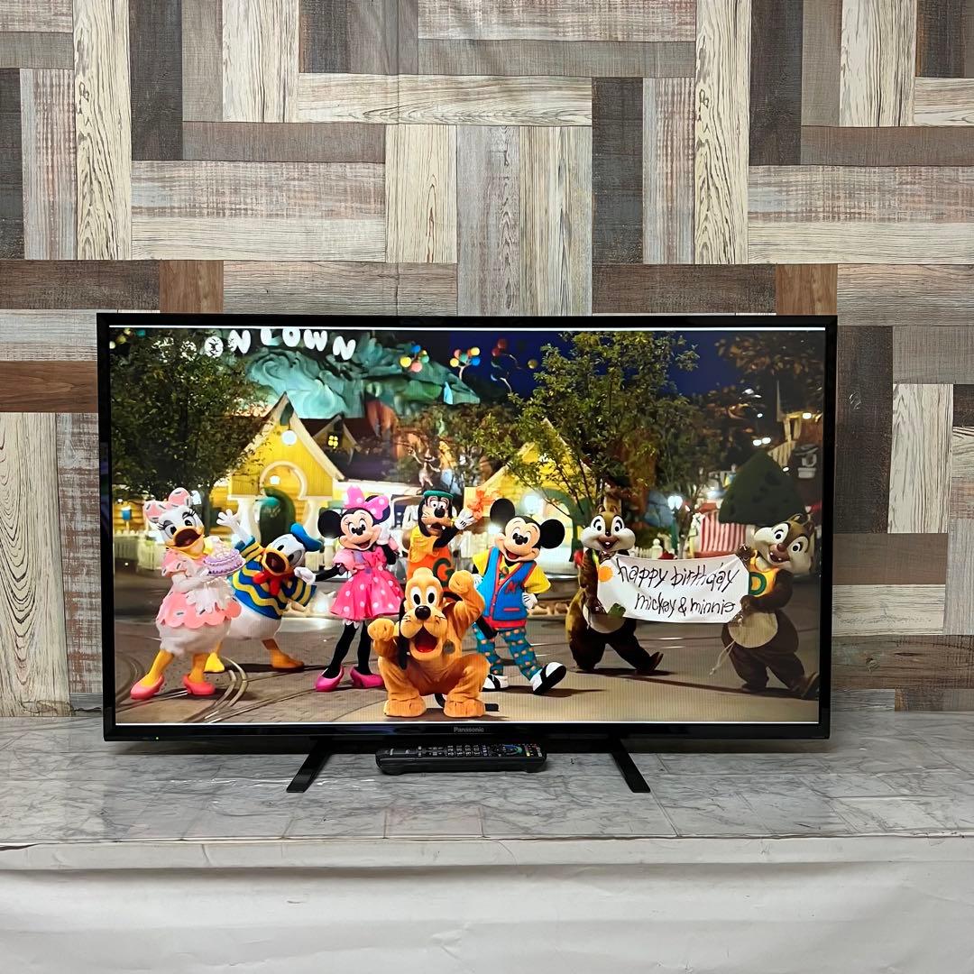 即日受渡❣️全国送料込5年前購入パナソニックVIERA43型液晶テレビ新品リモコン