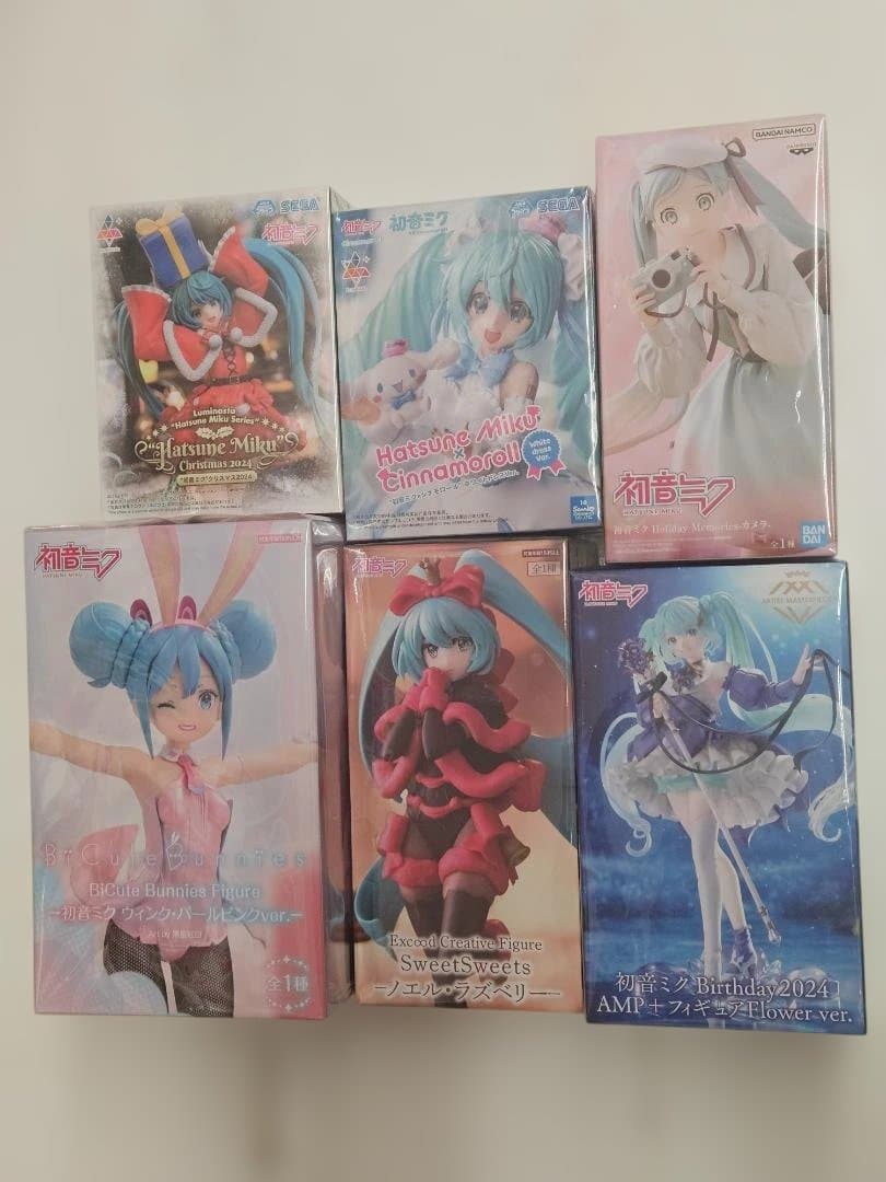 初音ミク　フィギュア　6点売り B
