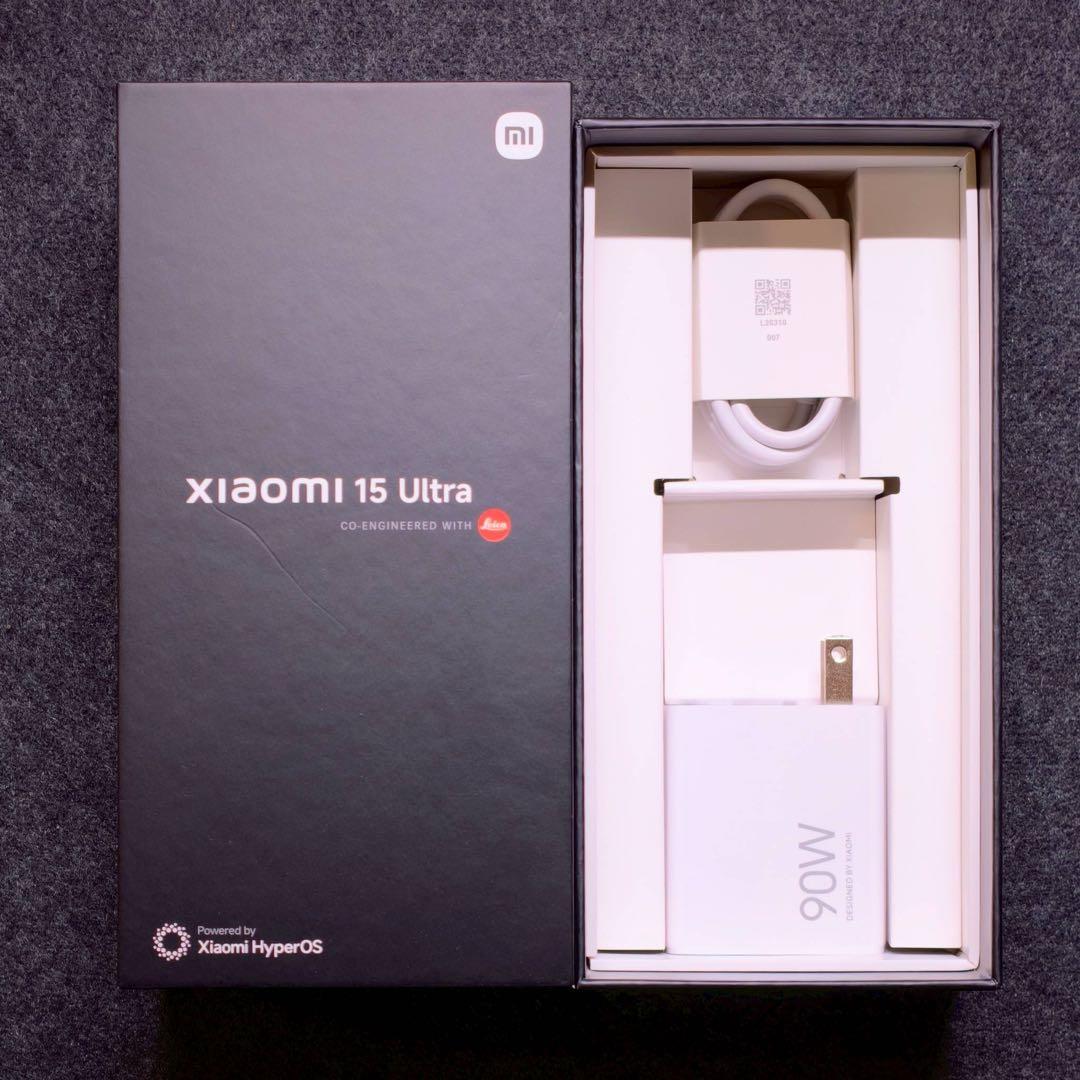 Xiaomi 15 Ultra 国内版 512GB フォトグラフィーセット付き