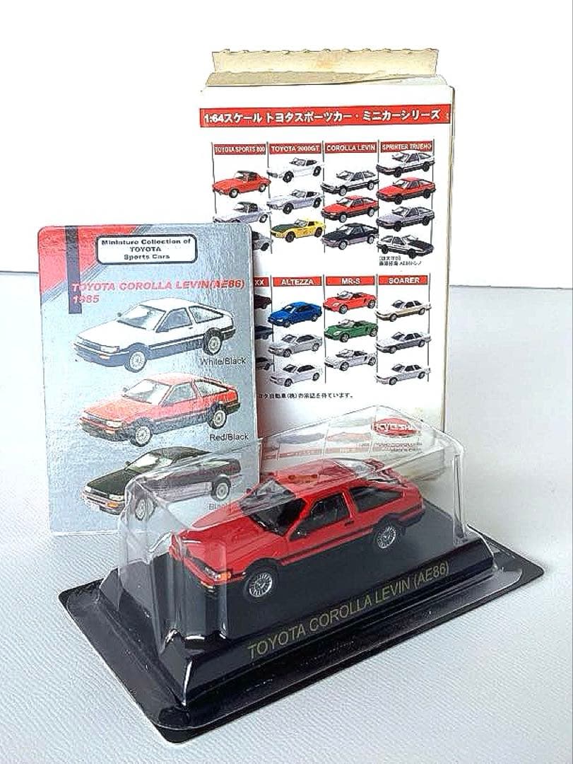 トヨタ86 レビントレノ イニシャルD86含む4台セット稀少　京商1/64