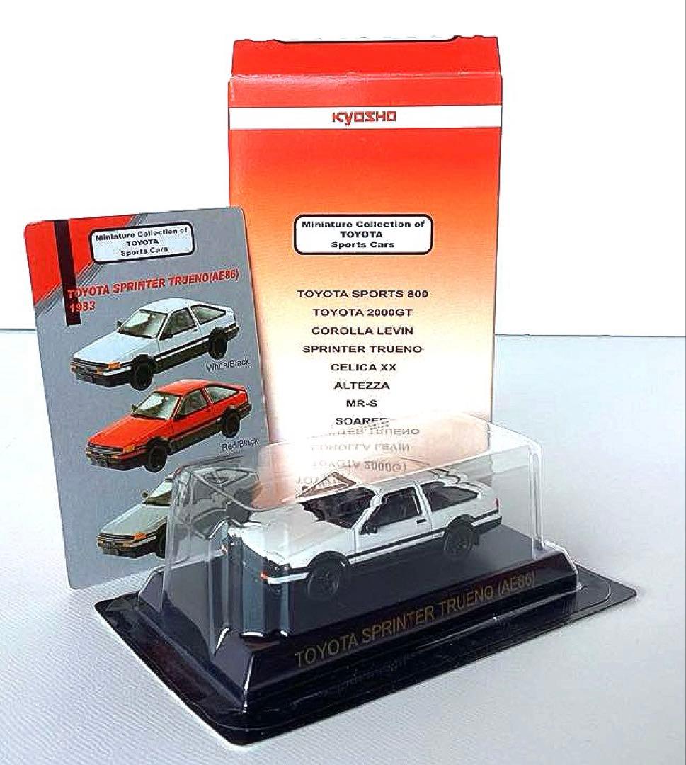 トヨタ86 レビントレノ イニシャルD86含む4台セット稀少　京商1/64