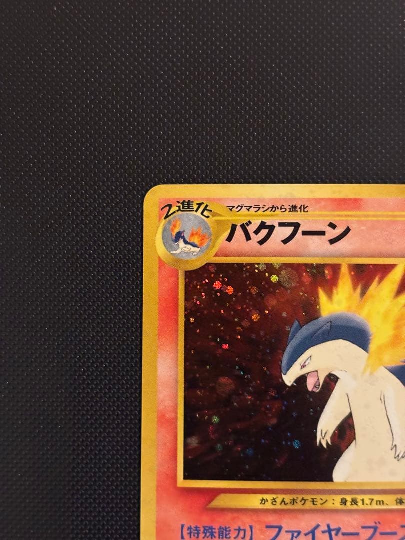 旧裏　極上美品　バクフーン　プレミアムファイル PROMO ★neo 金、銀