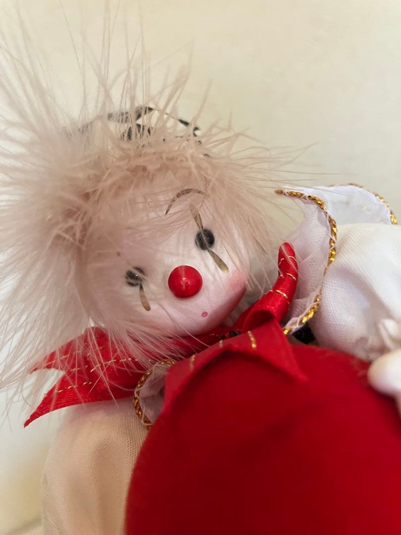 ★レトロ？アンティーク？【little puff】ピエロ＊ジュエリーボックス★