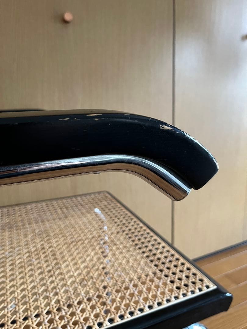 マルセル・ブロイヤー チェスカチェア Knoll期 座面貼替済