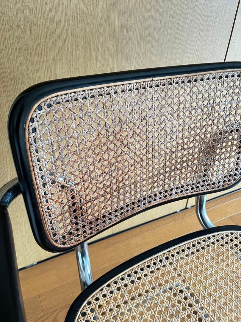 マルセル・ブロイヤー チェスカチェア Knoll期 座面貼替済