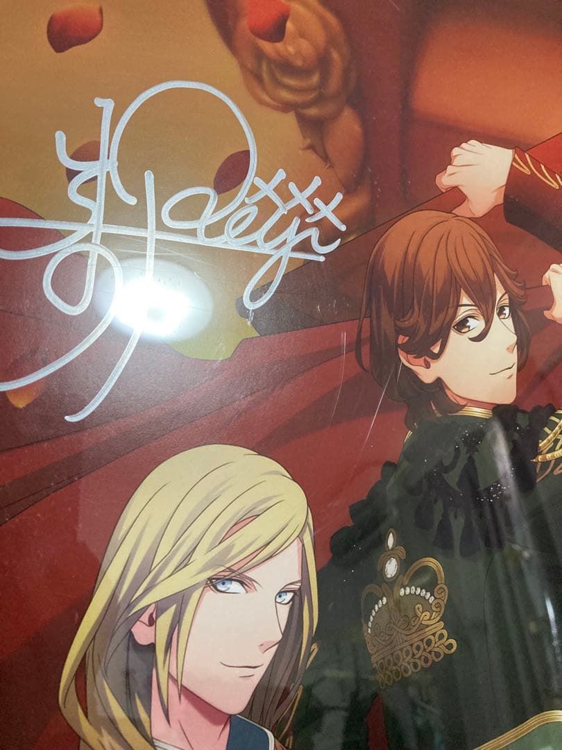 うたプリ カルナイ　10th QUARTET CROWN ポスター 直筆サイン