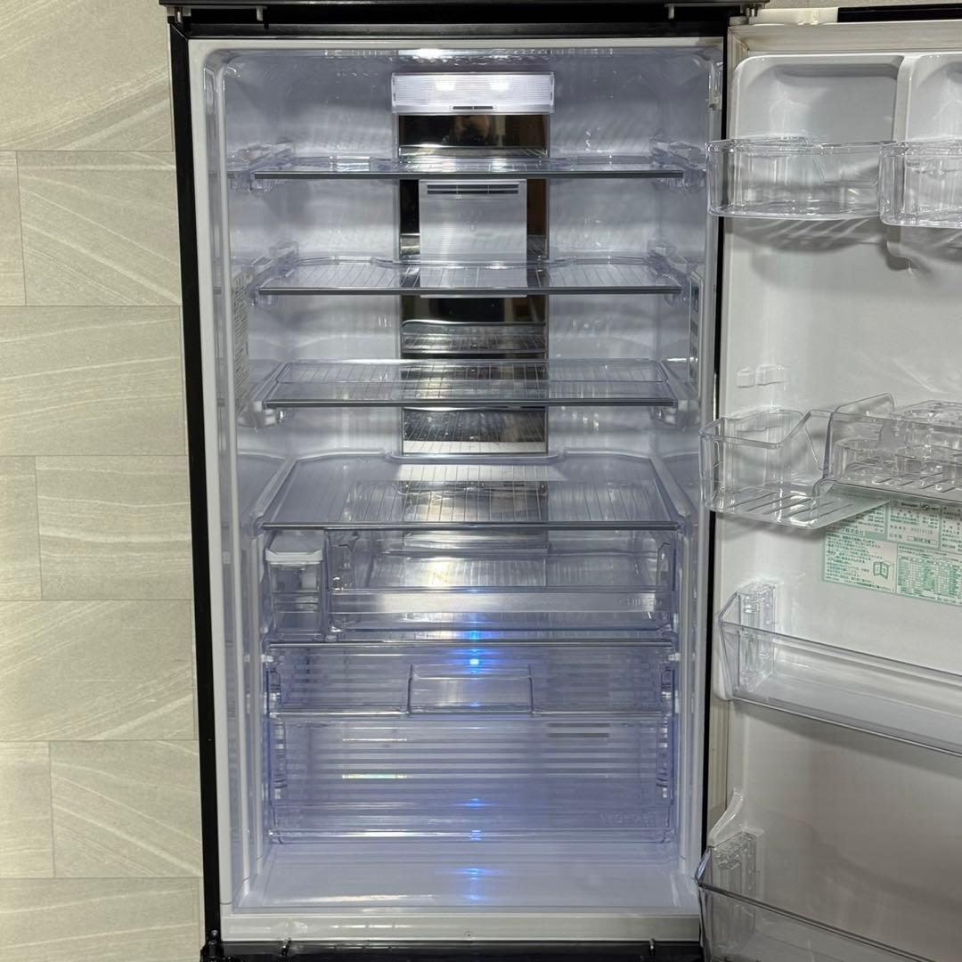 SHARP 冷蔵庫 大型 SJ-GT42 415L 両開き 清掃済み d5039