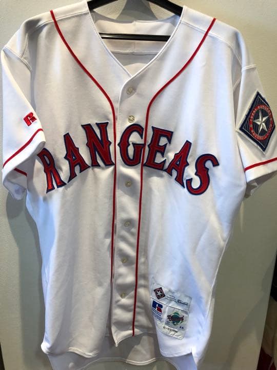 MLB ジャラミロ実使用ユニフォーム　テキサスレンジャース