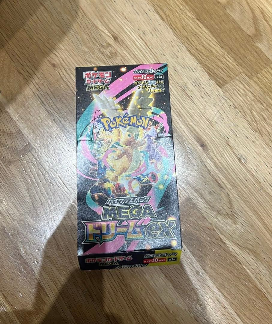 ポケモンカードゲーム MEGAドリームex 5個　ポケカ