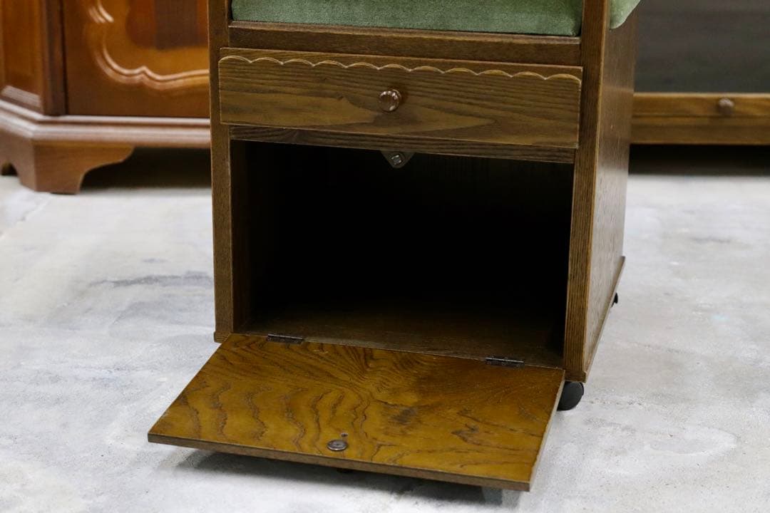 GMHF69○パリの雑貨屋 インテルナ南條 キャスターチェア 椅子 チェア フ