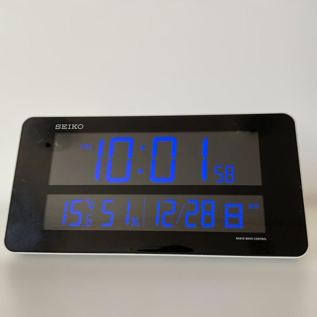 SEIKO デジタル置時計 DL208W