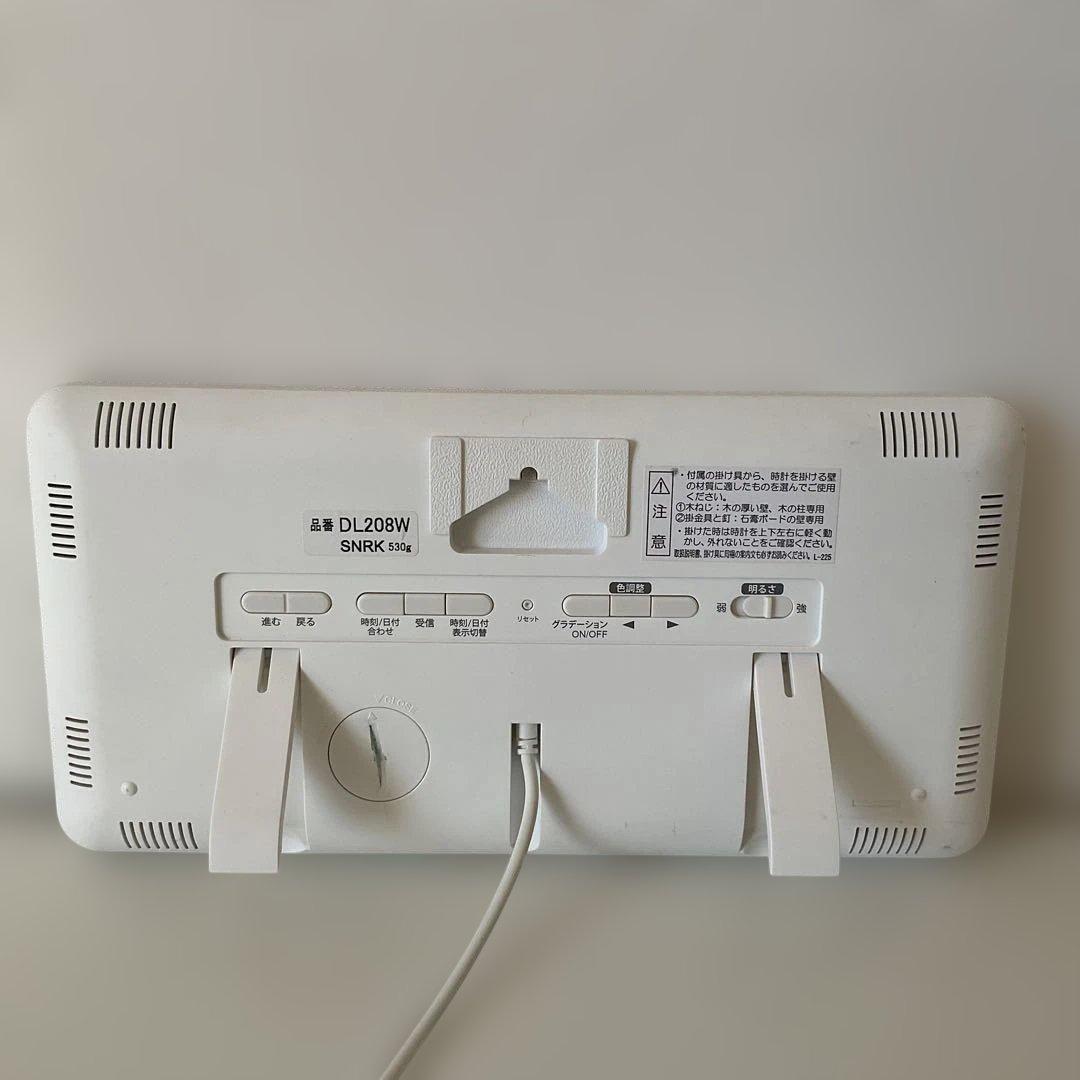 SEIKO デジタル置時計 DL208W