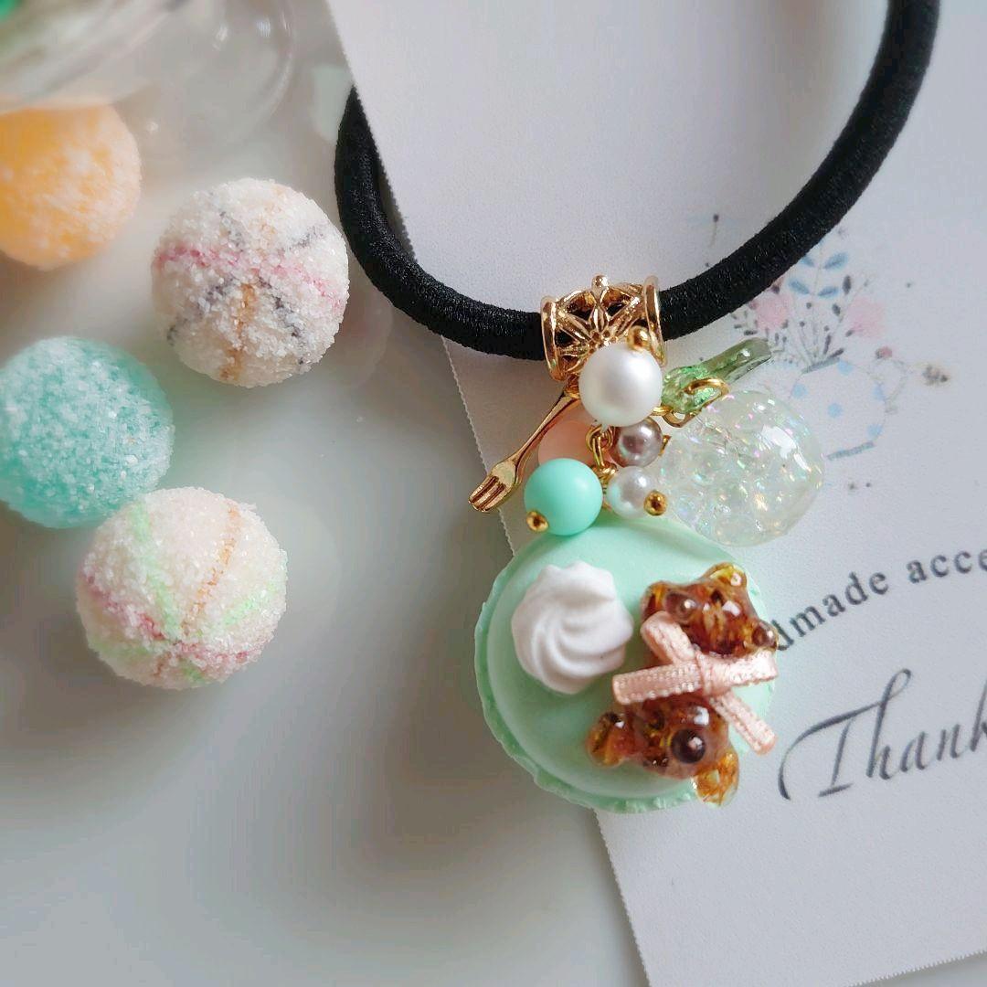 りっちゃ様❤︎.*No.041110 マカロンのヘアゴム