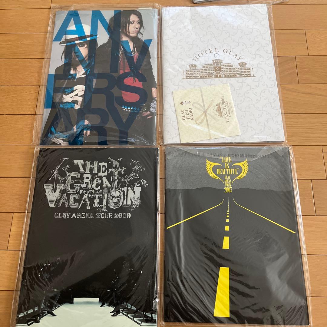 GLAY ツアーパンフレット、写真集