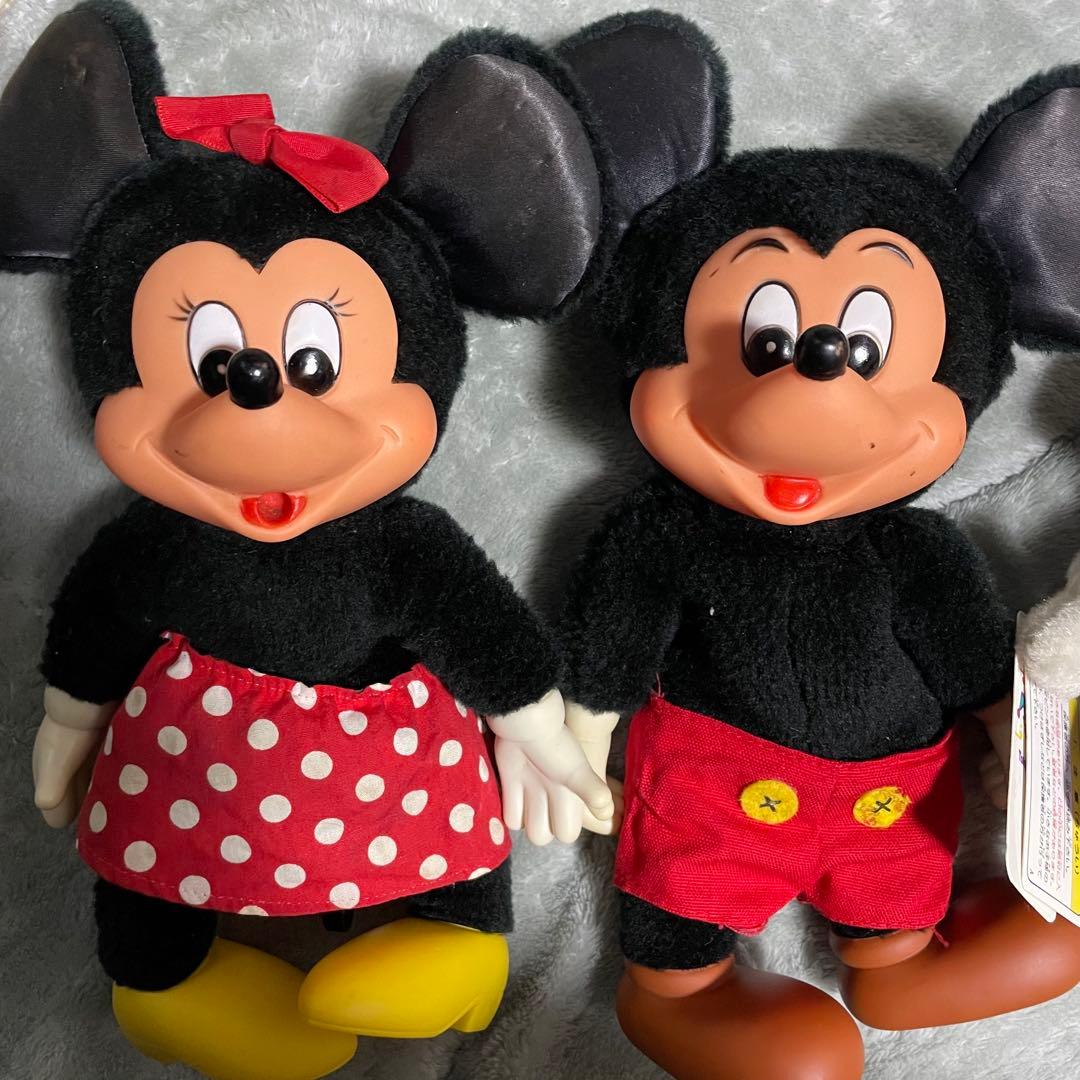 希少当時物・ディズニー ミッキー＆ミニー ヤングエポックセット レトロ おまけ付