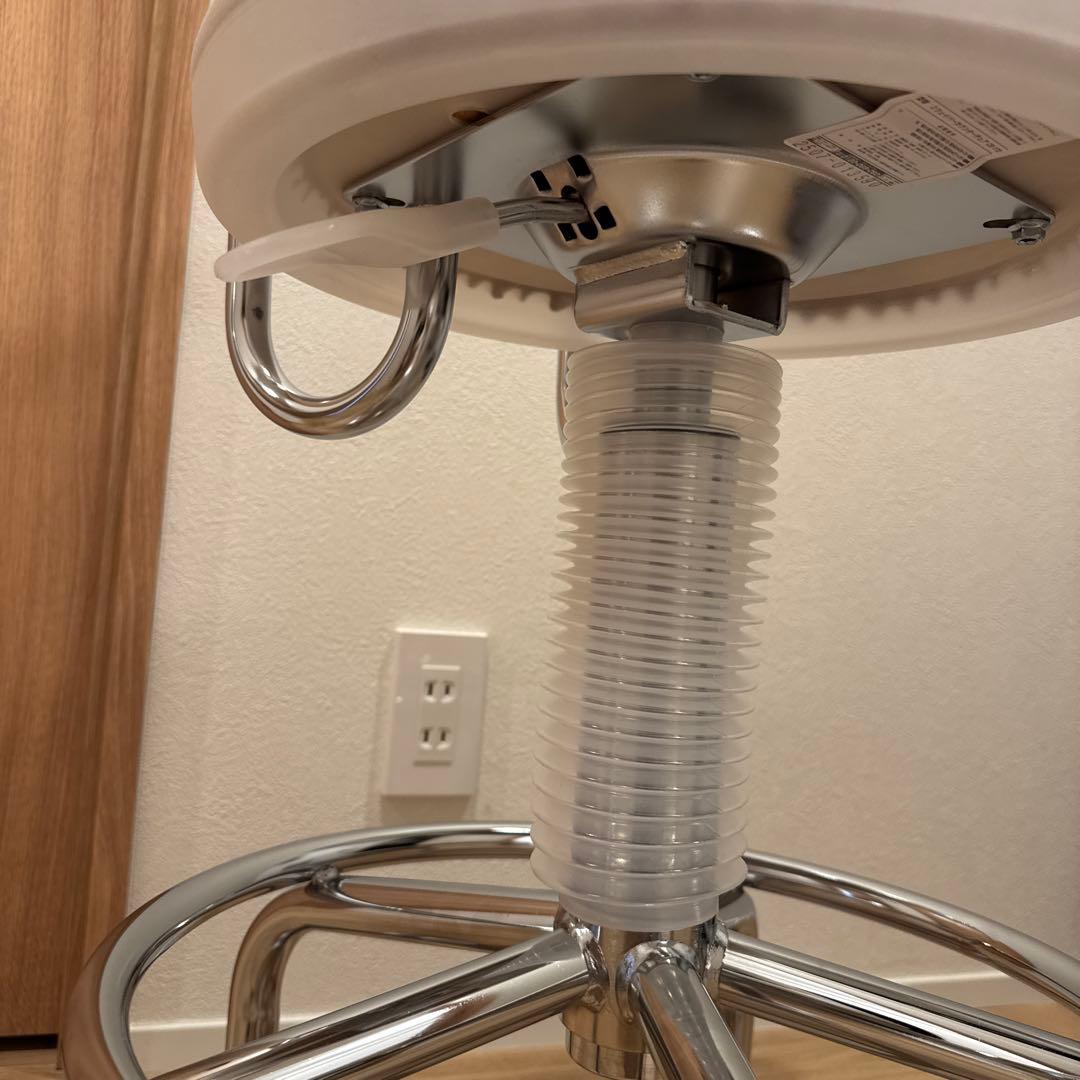 【山善】2ウェイバーカウンターチェア